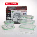 hot selling kitchen accessories glass food storage container sets